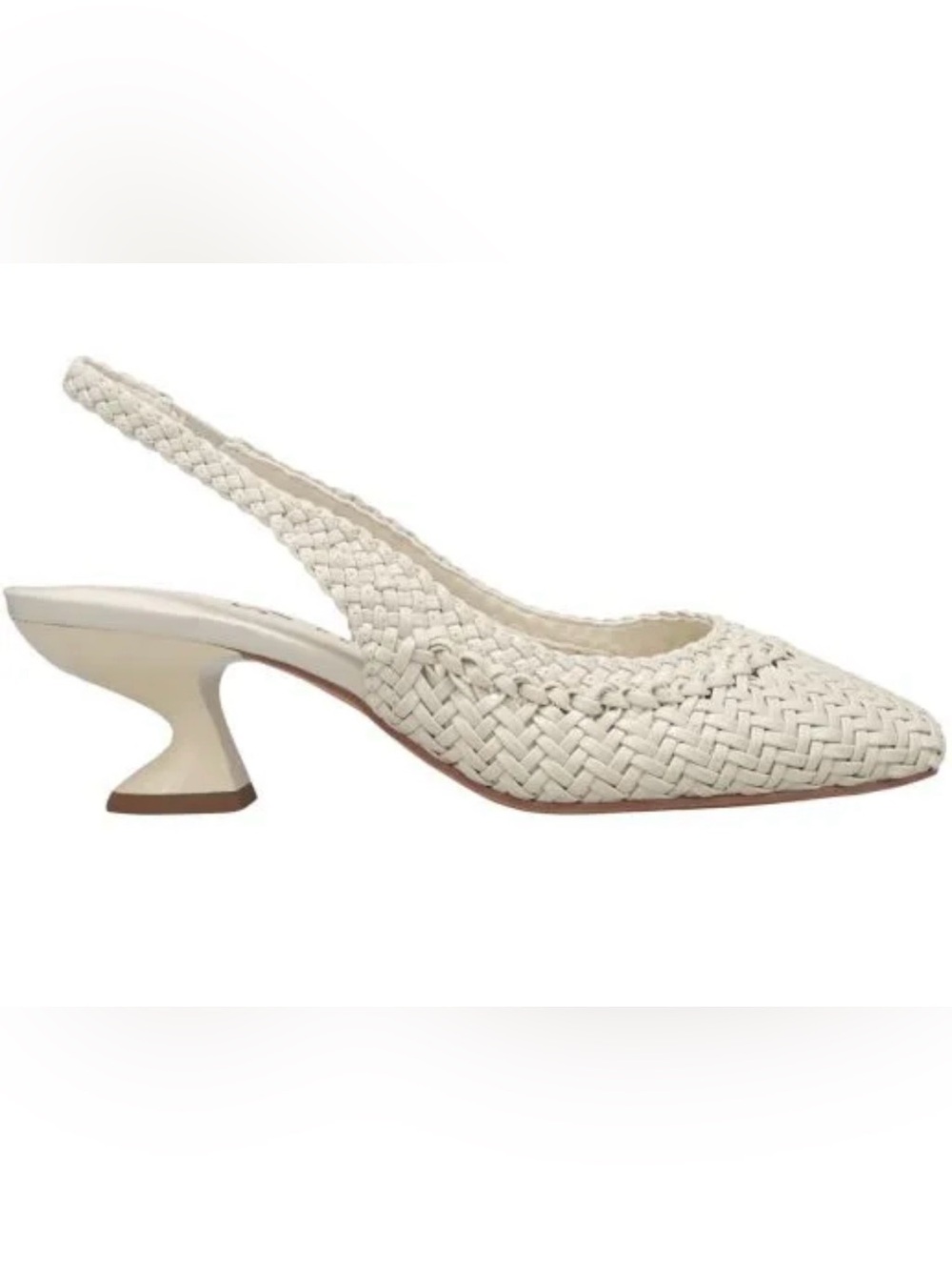 KATY PERRY COLLECTION The Woven Sling Back Kitten Heel. NWT